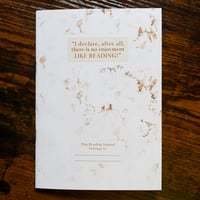Image 5 of A5 Floral Reading Journal - 40 Pages