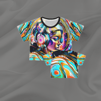 Image 5 of Dream All Year Crop Tops