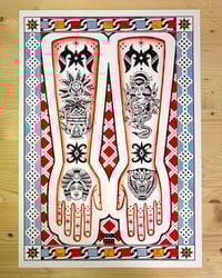 Image of Tattooed arms A3 print