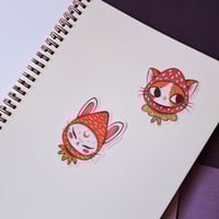 Image 4 of Lilypad Cat - Reusable Sticker Book