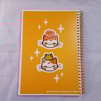 Image 3 of Lilypad Cat - Reusable Sticker Book