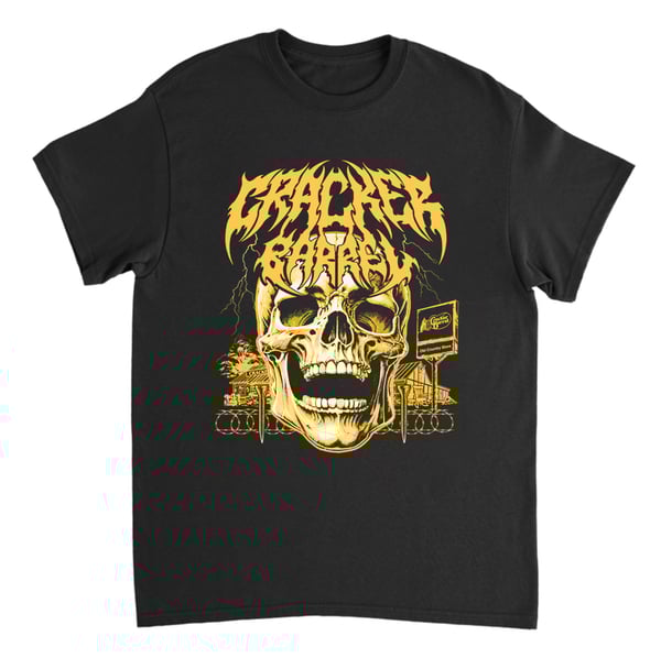 Image of Metal Barrel Skull