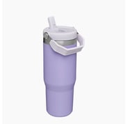 Image 2 of The IceFlow™️ Flip Straw Tumbler “Lavender” | 30 Oz.