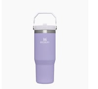Image 1 of The IceFlow™️ Flip Straw Tumbler “Lavender” | 30 Oz.