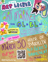 ＊IN NYC＊ The Art Locker: GL & BL ART MARKET