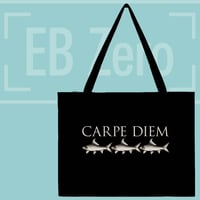 Image 2 of Shopping Bag Canvas - CARPE DIEM (EBZ042)