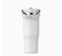 Image 4 of The IceFlow™️ Flip Straw Tumbler “Frost” | 30 Oz.