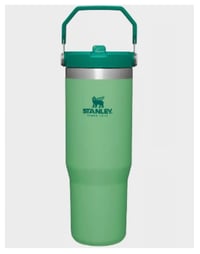 Image 1 of The IceFlow™️ Flip Straw Tumbler “Jade” | 30 Oz.