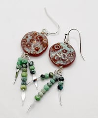 Image 1 of Lady on the Moon Earrings