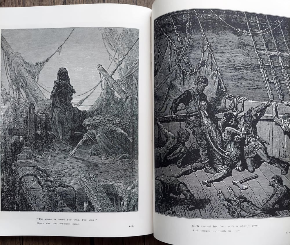 Coleridge's The Rime of the Ancient Mariner – Folios: Scott 1837, Paton 1863, Dore 1876