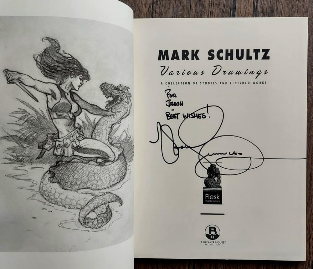 Mark Schultz: Various Drawings Volume One - SIGNED