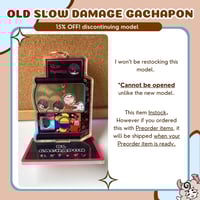 Image 1 of [ OLD ] Slow Damage Gachapon Shaker Charm-Stand