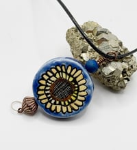 Image 2 of Sunflower Fun Reversible Choker Necklace