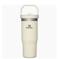 Image 1 of The IceFlow™️ Flip Straw Tumbler “Cream” | 30 Oz.