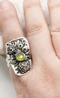 Image 1 of HOLD FOR NICHOLE SACCOCCIA - Gard'n Lov'n Fine Silver Ring