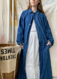 Image 1 of Denim Duster Jacket 