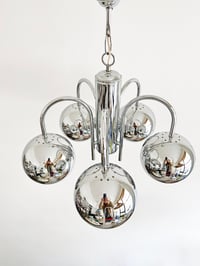 Image 5 of //VENDIDA//  LÁMPARA VINTAGE DE TECHO 5 EYE-BALL, AÑOS 60