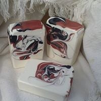Image 2 of Black Raspberry Vanilla Soap 4 oz.