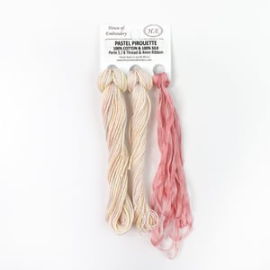 Image of House of Embroidery Limited Edition Thread Pack Desert Dusk, Pastel Pirouette, Vibrant Embers