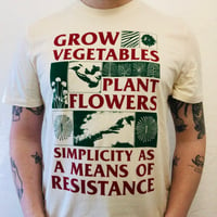 SIMPLICITY AS A MEANS OF RESISTANCE T-SHIRT