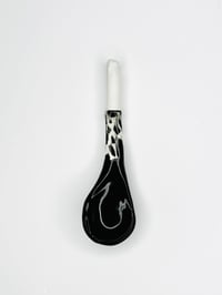 handbuilt ceramic teaspoon