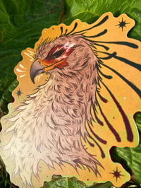 Image 4 of Large Secretary Bird Sticker