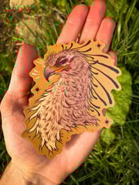 Image 2 of Large Secretary Bird Sticker