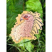 Image 1 of Large Secretary Bird Sticker