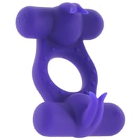 Image 2 of Silicone Triple Orgasm Enhancer Vibrating Ring