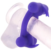 Image 3 of Silicone Triple Orgasm Enhancer Vibrating Ring