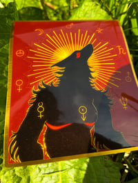 Image 4 of Self-Made Element - Large Gold Border Sticker