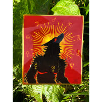Image 1 of Self-Made Element - Large Gold Border Sticker