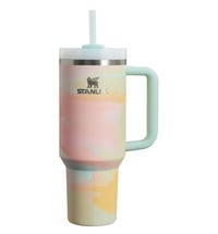 Image 1 of The Clean Slate Quencher “Warm Serene Brushstrokes” | 40 Oz.