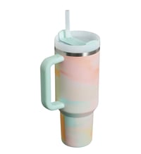 Image 2 of The Clean Slate Quencher “Warm Serene Brushstrokes” | 40 Oz.