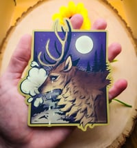 Image 2 of Winter Elk Sticker (Large!)