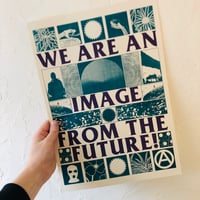 WE ARE AN IMAGE FROM THE FUTURE! A3 RISO PRINT