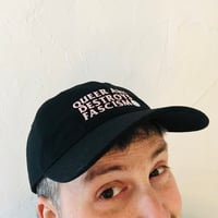 Image 2 of QUEER ART DESTROYS FASCISM HAT