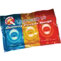 Image 1 of Liquored Up Gummy Pecker Rings 3 Pack