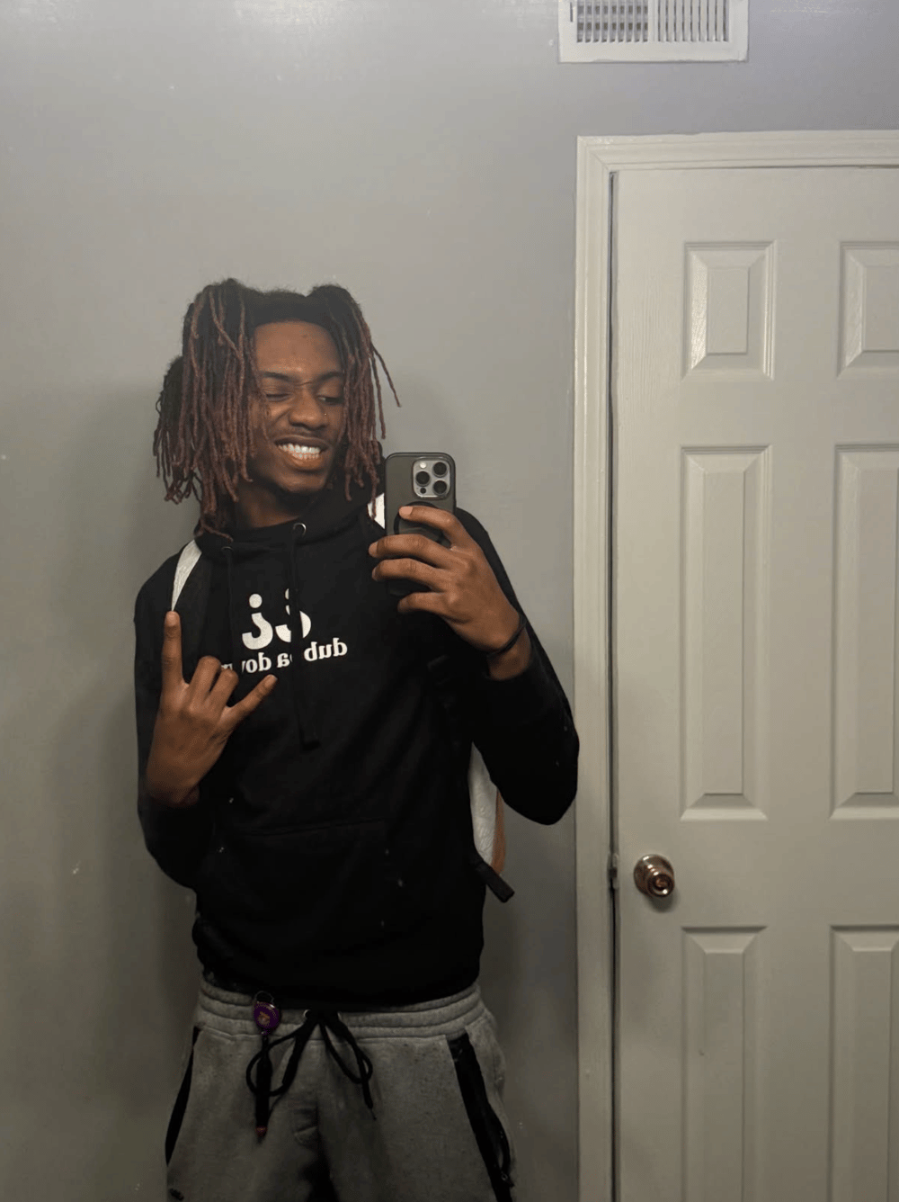 Image of Dubba Down Hoodie (Black)