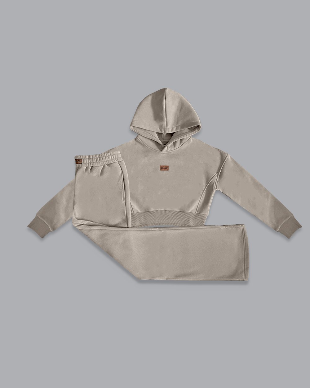 Image of The BLAK Cropped Cozy Set