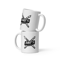 Image 1 of Double Sided Logo White Mug