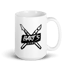 Double Sided Logo White Mug Image 3