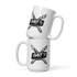 Double Sided Logo White Mug Image 4