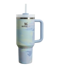 Image 1 of The Clean Slate Quencher “Cool Serene Brushstrokes” | 40 Oz.