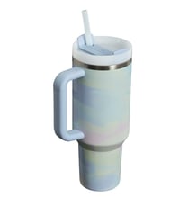 Image 2 of The Clean Slate Quencher “Cool Serene Brushstrokes” | 40 Oz.