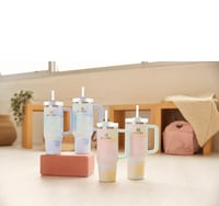 Image 5 of The Clean Slate Quencher “Cool Serene Brushstrokes” | 40 Oz.