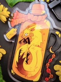 Image 2 of Dragon In A Bottle Acrylic Charm (Double sided)