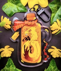 Image 1 of Dragon In A Bottle Acrylic Charm (Double sided)
