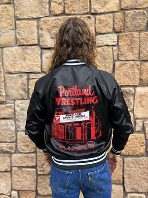 Image of Portland Sports Arena Satin Jackets
