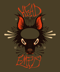 Image 4 of Head Empty Acrylic Keychain